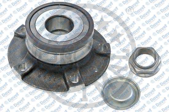 OPTIMAL 682258 Arka Teker Poryasi [Rulmanli] Citroen C5 C6 08> P407 P508 P607 04> 5 Bijon